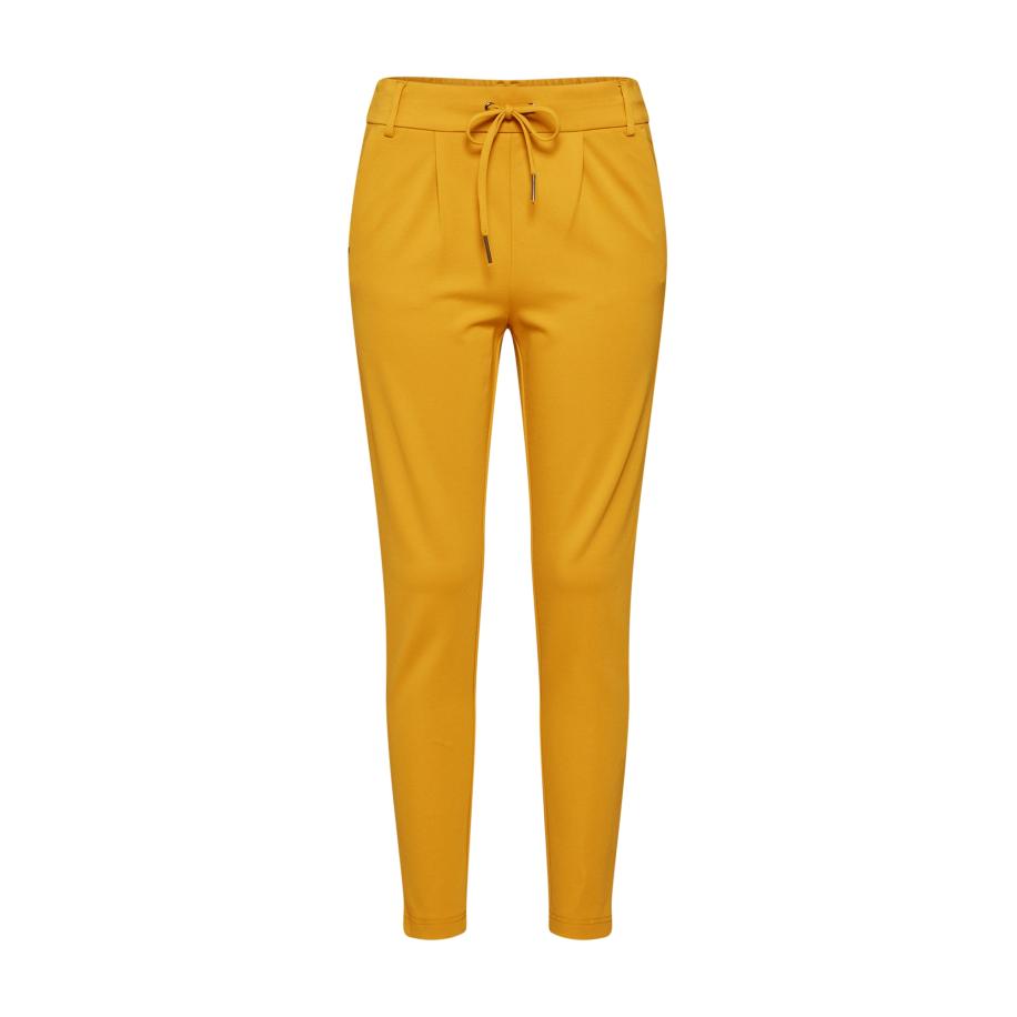 Only ONLY Bandplooibroek Poptrash geel -