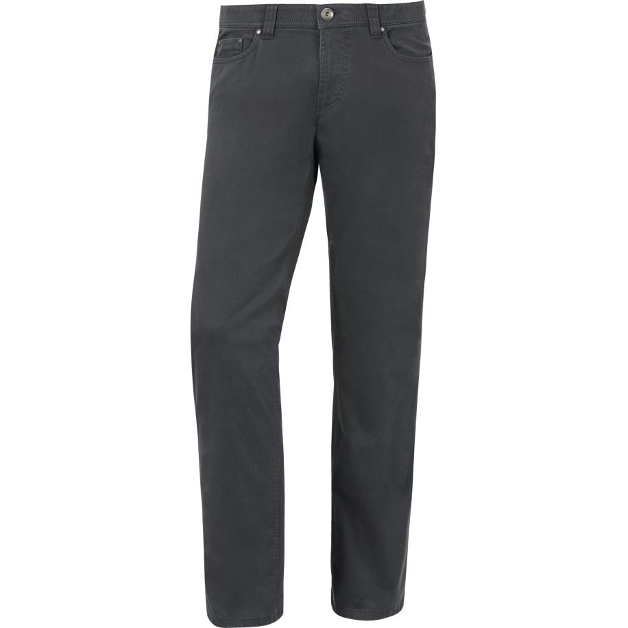 Jan Vanderstorm Broek donkergrijs, Effen Grijs