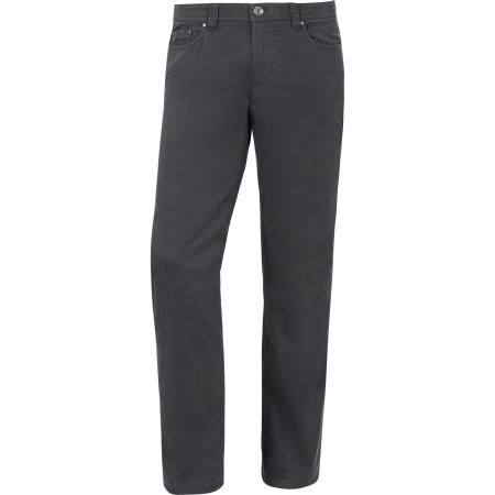 Jan Vanderstorm Broek donkergrijs, Effen