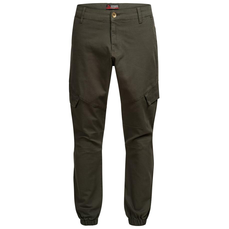 Alessandro Salvarini Alessandro Salvarini Broek AS274 olijfgroen -