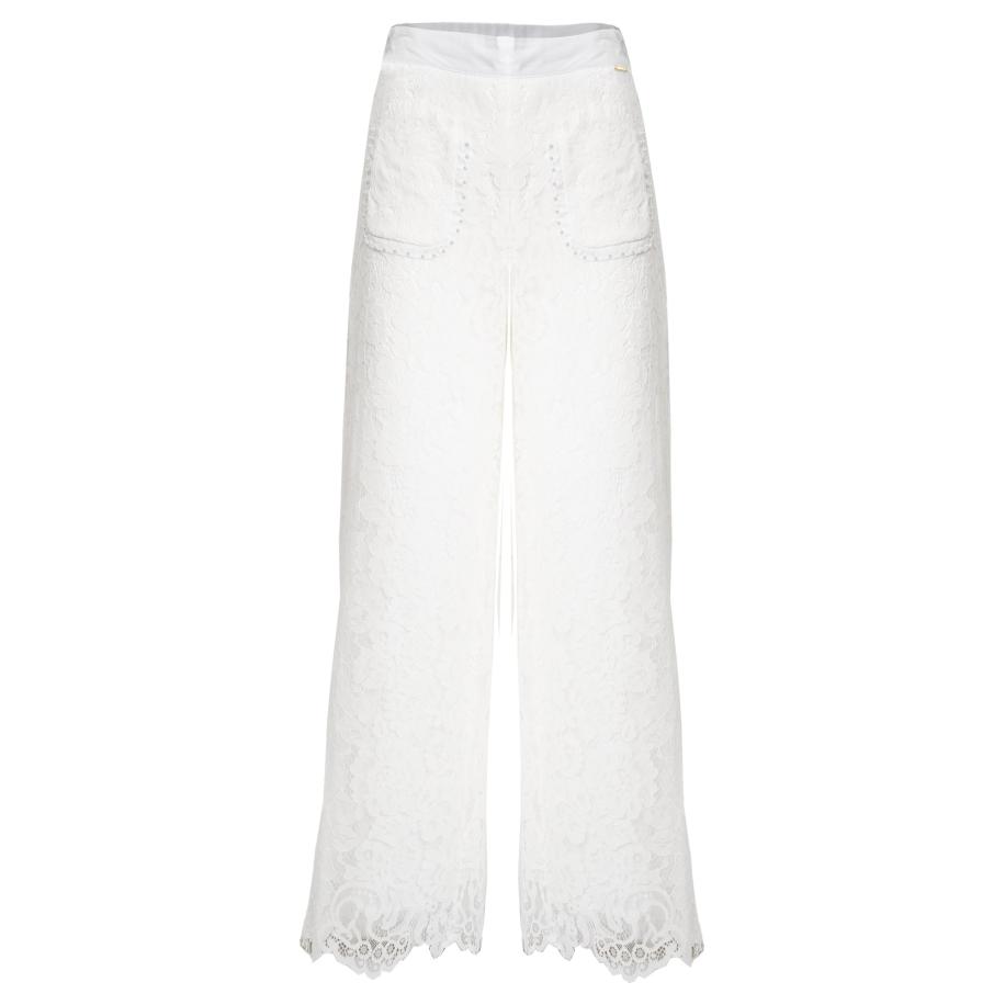 Influencer Broek wit Wit