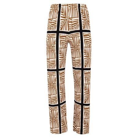 Yoek YOEK Broek ecru / bruin / zwart