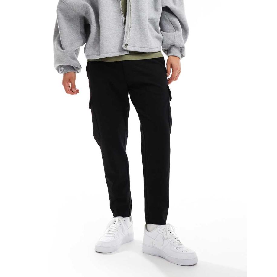 BOSS Green - Urbanex - Cargobroek in zwart Zwart