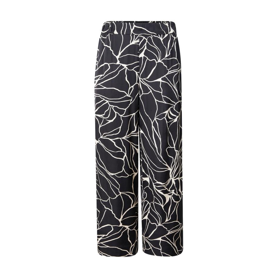 s.Oliver BLACK LABEL Broek beige / zwart Zwart