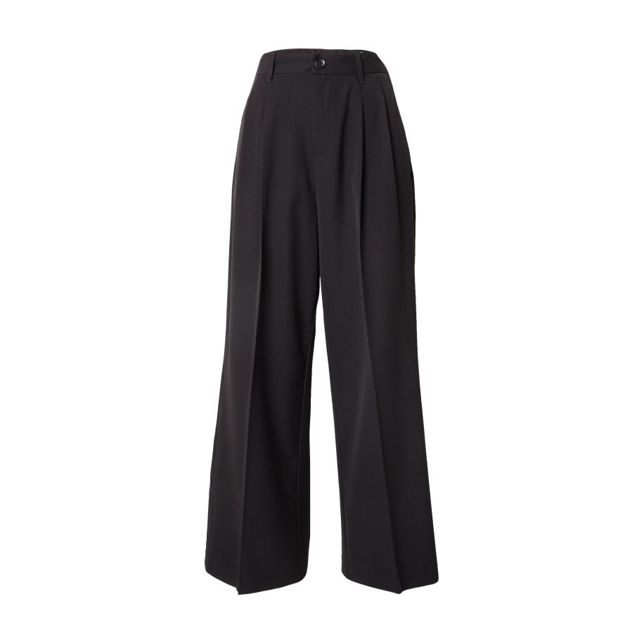 Herrlicher Herrlicher Bandplooibroek Narzissa zwart -