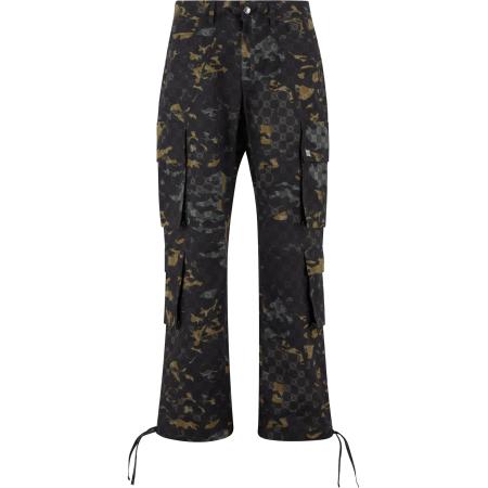 Pequs Cargobroek Aether grijs / kaki / olijfgroen / zwart