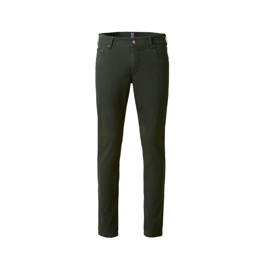 Meyer MEYER Chino donkergroen -