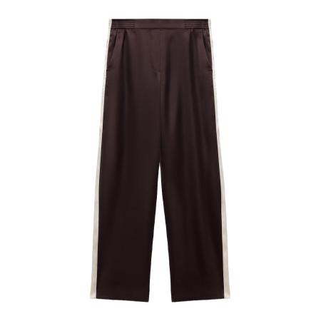 Mango MANGO Broek GUILLE crème / cyclaam
