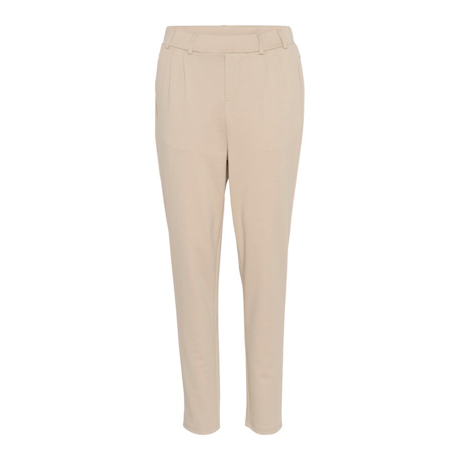 Kaffe Kaffe Bandplooibroek Jenny beige -