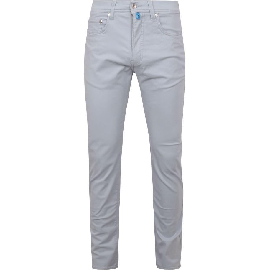 Pierre Cardin Broek Lyon Tapered Futureflex Lichtblauw Blauw
