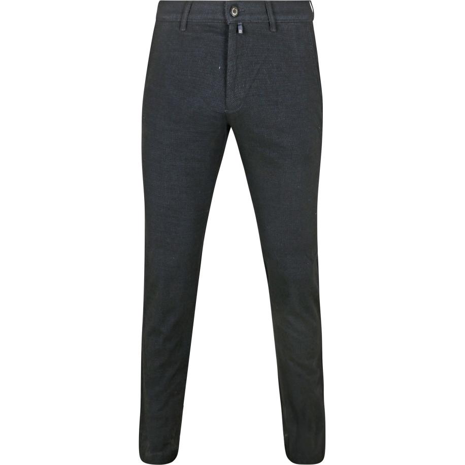 Pierre Cardin Broek Tapered Navy Blauw