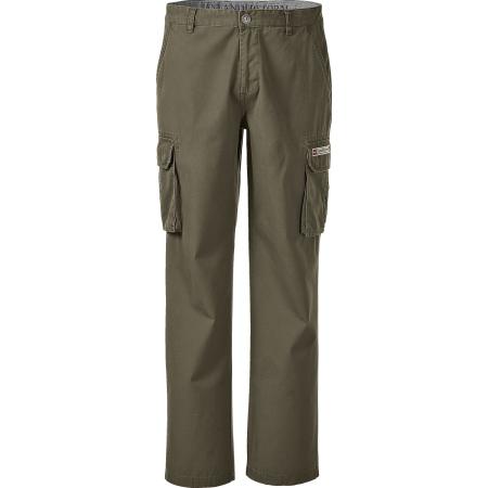 Jan Vanderstorm Cargobroek groen, Effen