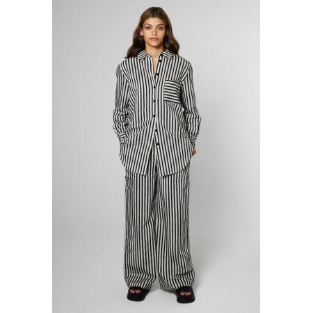 Aligne Aligne Broek Fayza zwart / wit