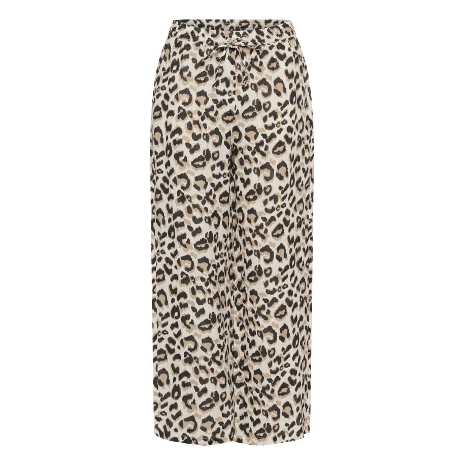 Cream Cream Broek Bellis beige / zwart / wit -