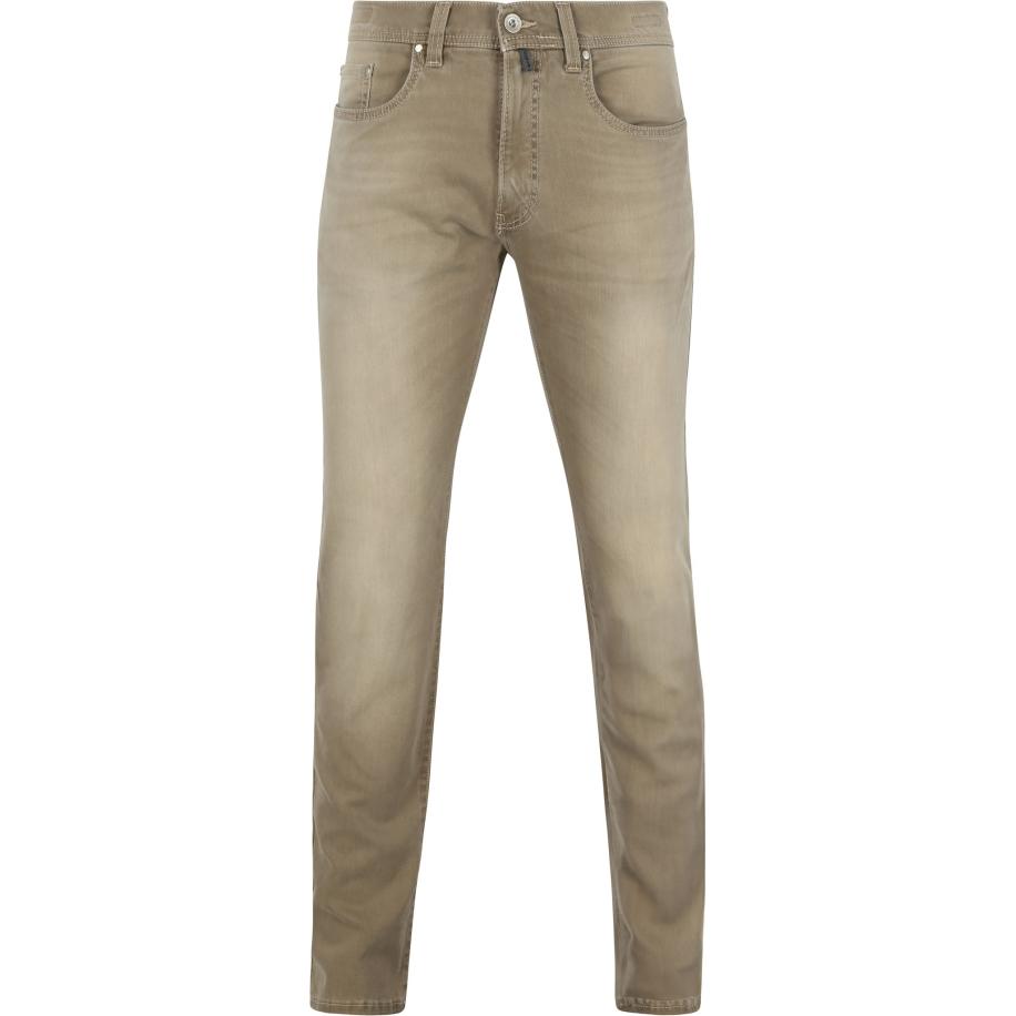 Pierre Cardin Broek Lyon Future Flex Beige Bruin