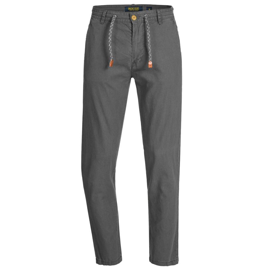 INDICODE JEANS INDICODE JEANS Chino Veneto basaltgrijs -