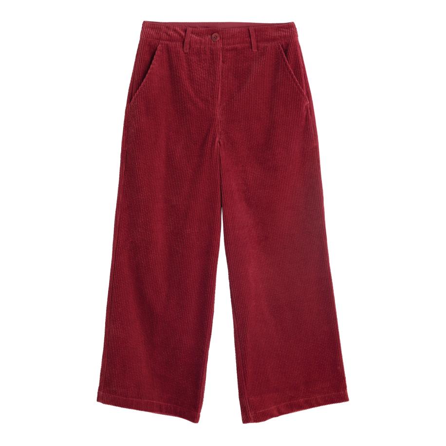 Seasalt Cornwall Seasalt Cornwall Broek Asphodel donkerrood -