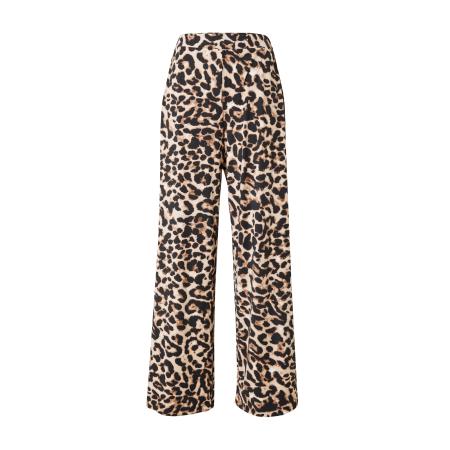 Vila VILA Broek LEOA bruin / cappuccino / zwart