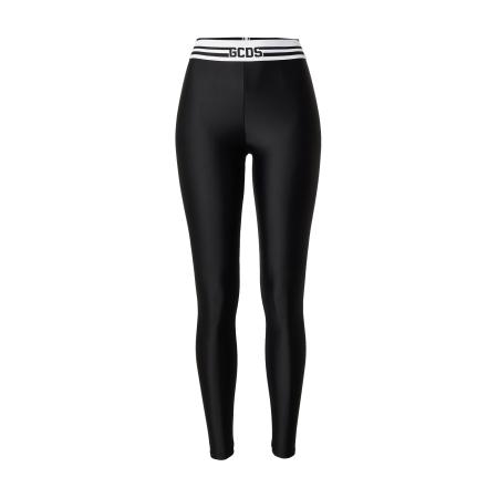 GCDS Leggings zwart / wit