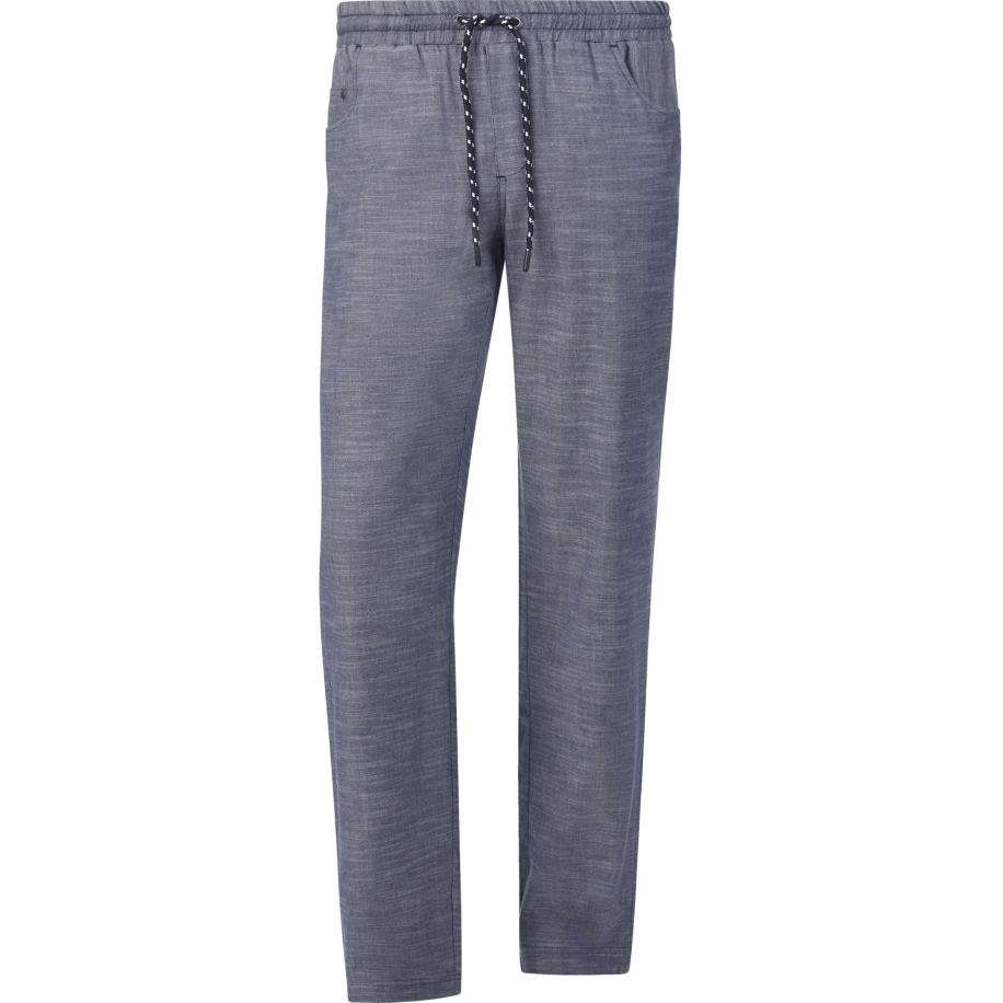Jan Vanderstorm Sweatpants middenblauw, Effen Blauw