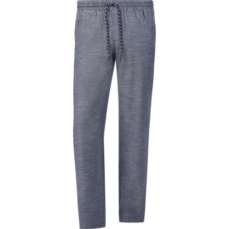 Jan Vanderstorm Sweatpants middenblauw, Effen