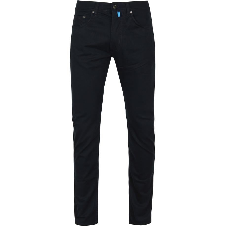Pierre Cardin 5 Pocket Broek Antibes Donkerblauw Blauw