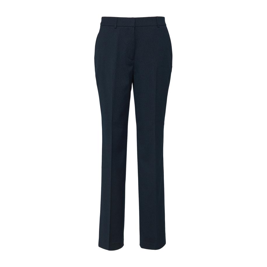 s.Oliver BLACK LABEL Pantalon navy / wit Blauw