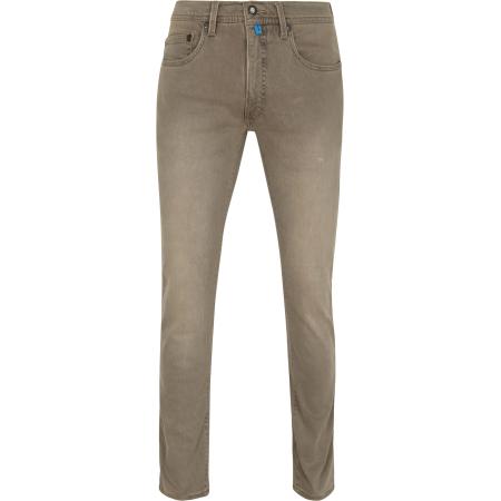 Pierre Cardin Broek Lyon Tapered Future Flex Lichtbruin