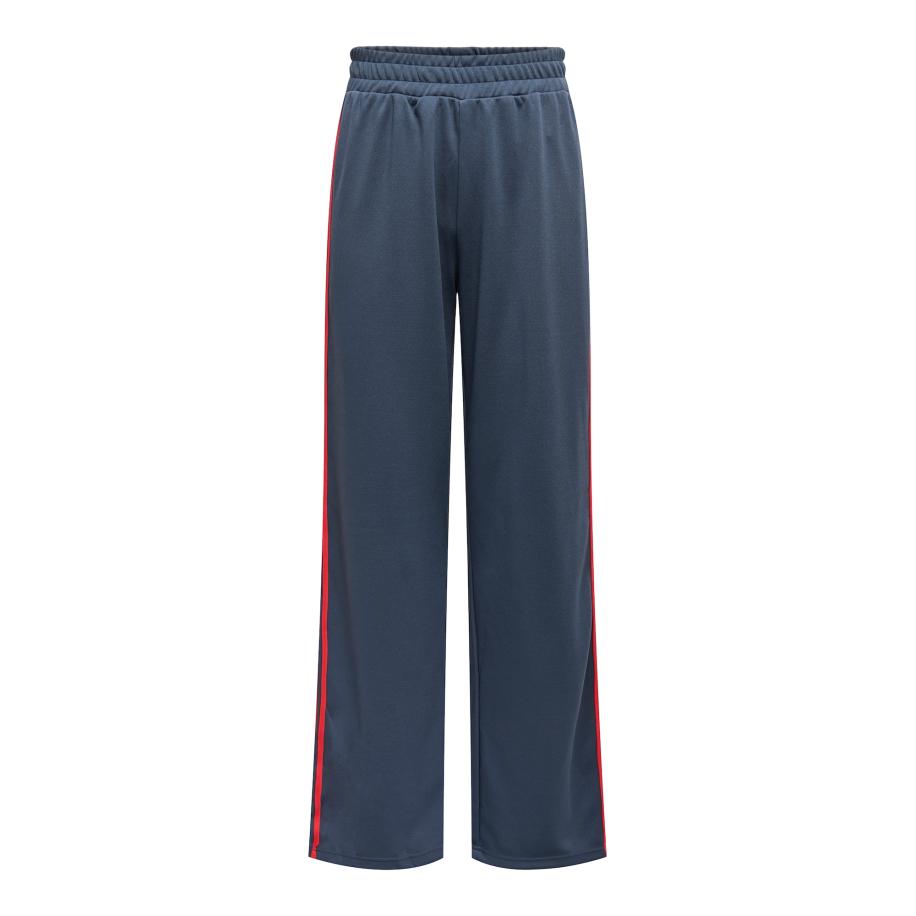 Only ONLY Broek donkerblauw / rood -