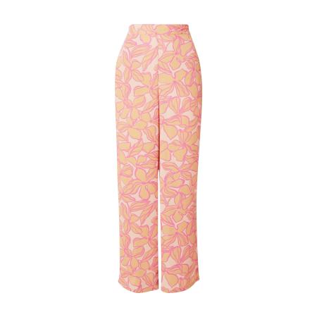 Only ONLY Broek ALMA beige / geel / pink