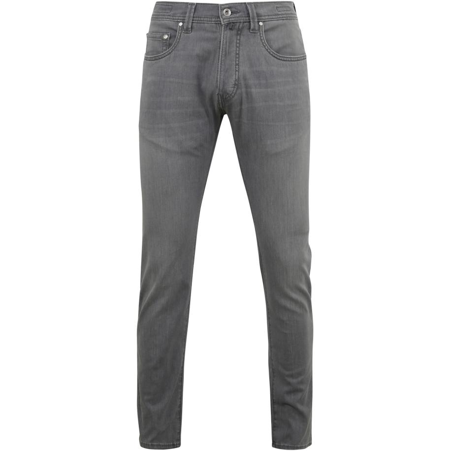Pierre Cardin Broek Lyon Tapered Future Flex Grijs Grijs