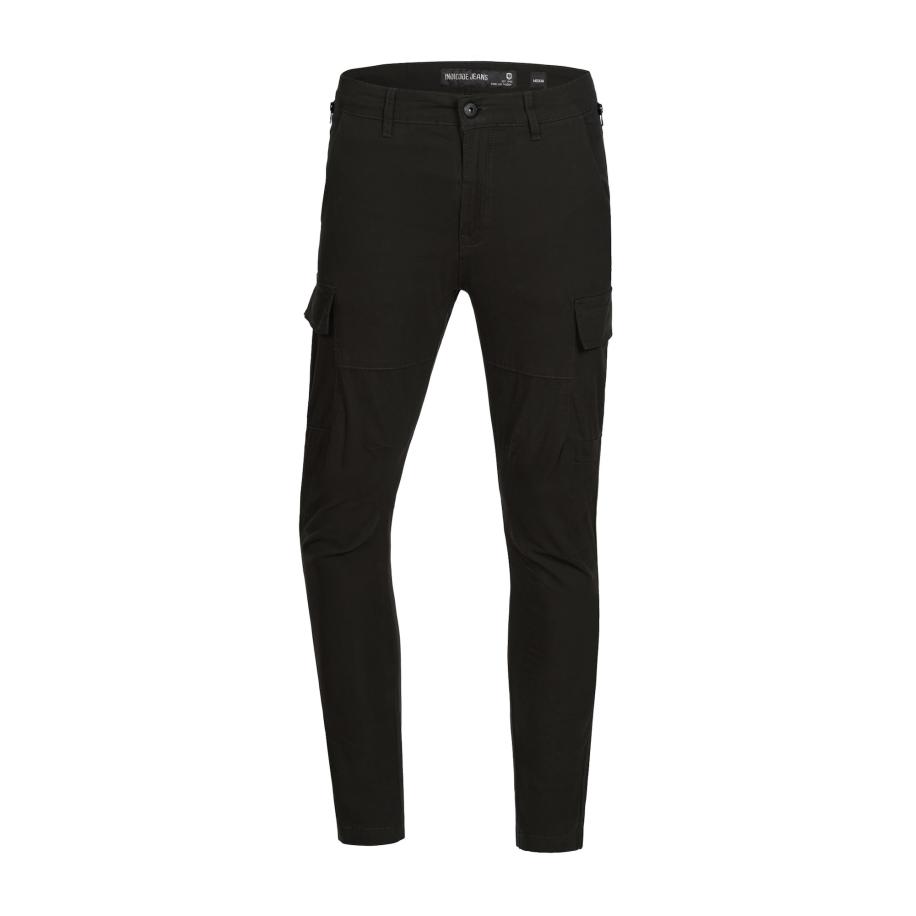 INDICODE JEANS INDICODE JEANS Cargobroek Mathews donkerbruin -