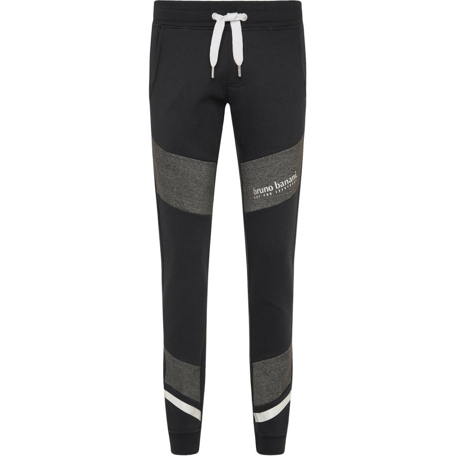 Bruno Banani Bruno Banani Broek Foster donkergrijs / zwart / wit -