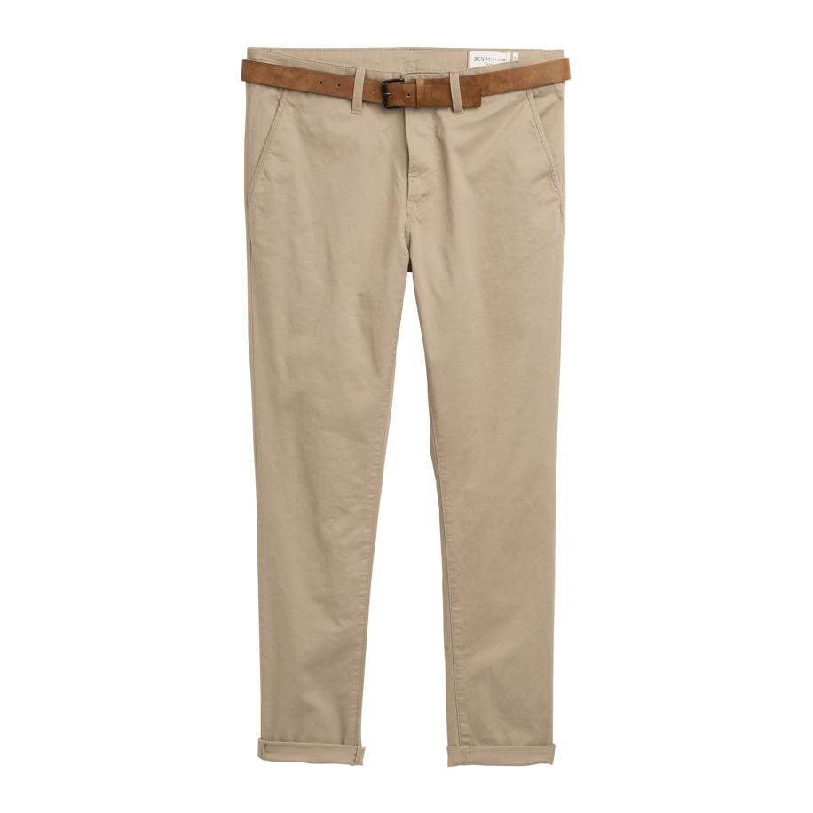 Tom Tailor TOM TAILOR DENIM Chino beige / cognac -