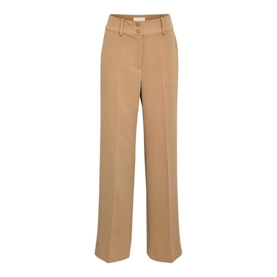 Minus minus Pantalon New Ilsa bruin -