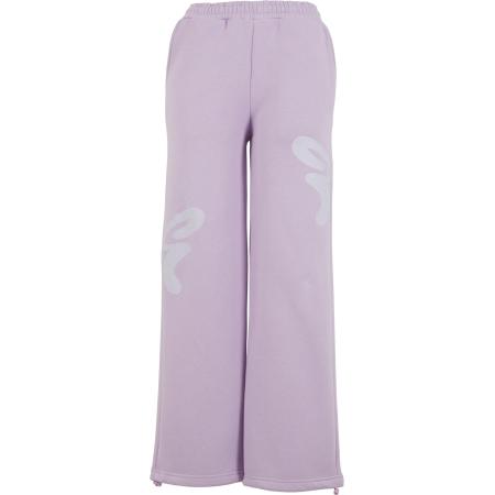 Felicious Broek lichtgrijs / lavendel