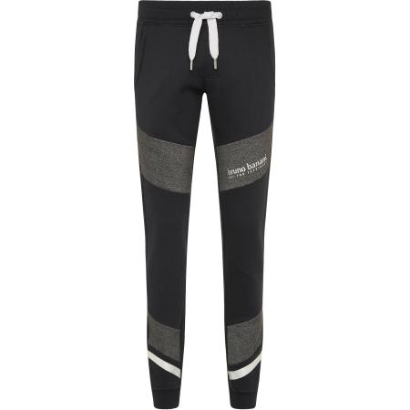 Bruno Banani Bruno Banani Broek Foster donkergrijs / zwart / wit