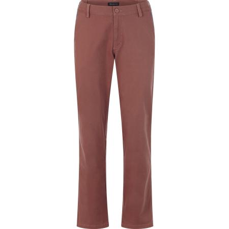 BABISTA Broek met platte voorkant donker oranje, Effen