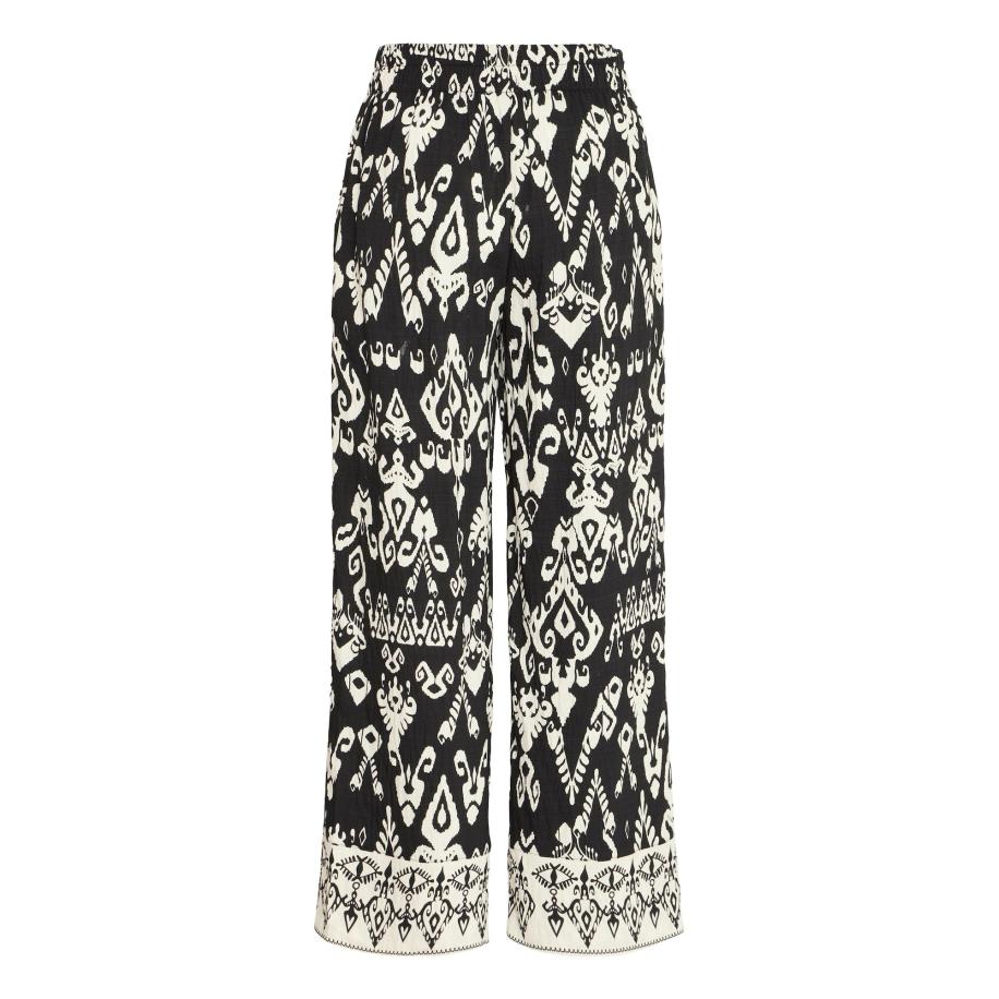 b.young b.young Broek BYJasmina zwart / wit -
