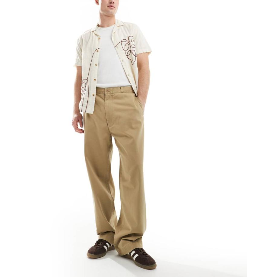 Levi's Skateboarding - Losvallende chino in beige-Neutraal Multicolor