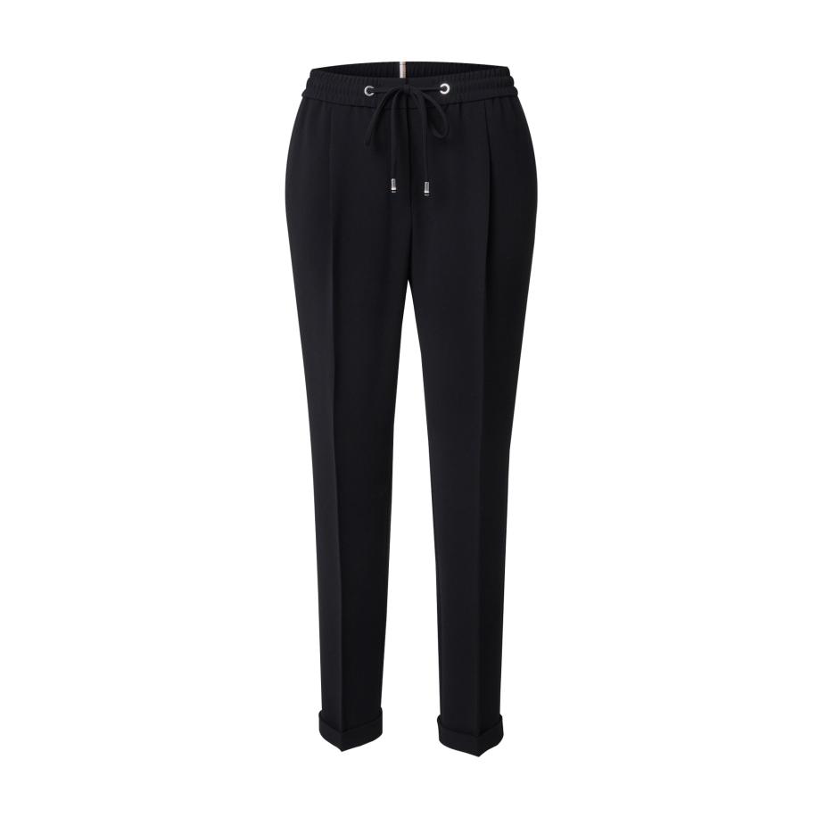Hugo Boss BOSS Bandplooibroek Tariyanah zwart -