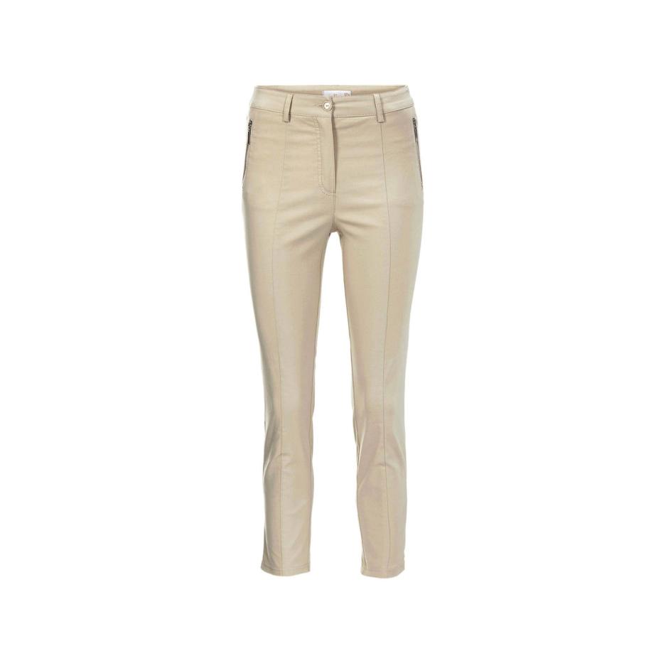 Goldner Goldner Broek donkerbeige -