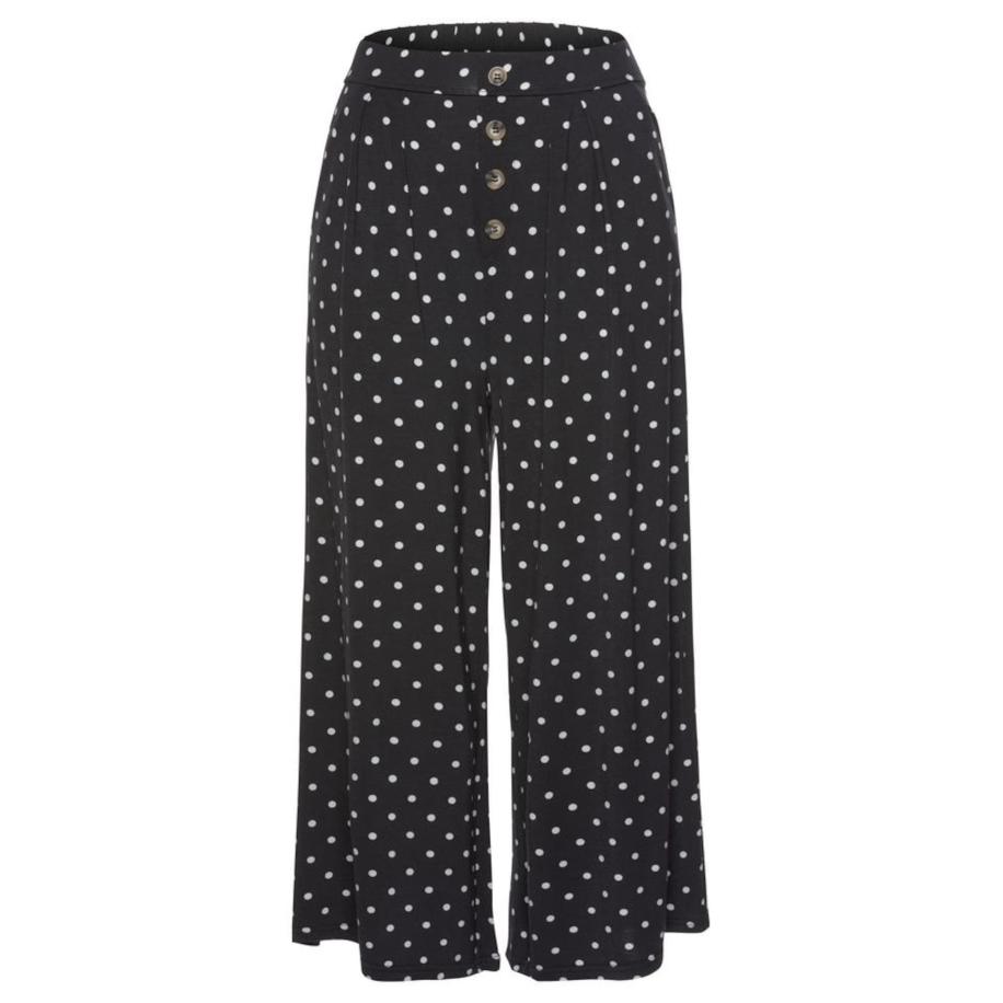 Lascana LASCANA Broek zwart / wit -