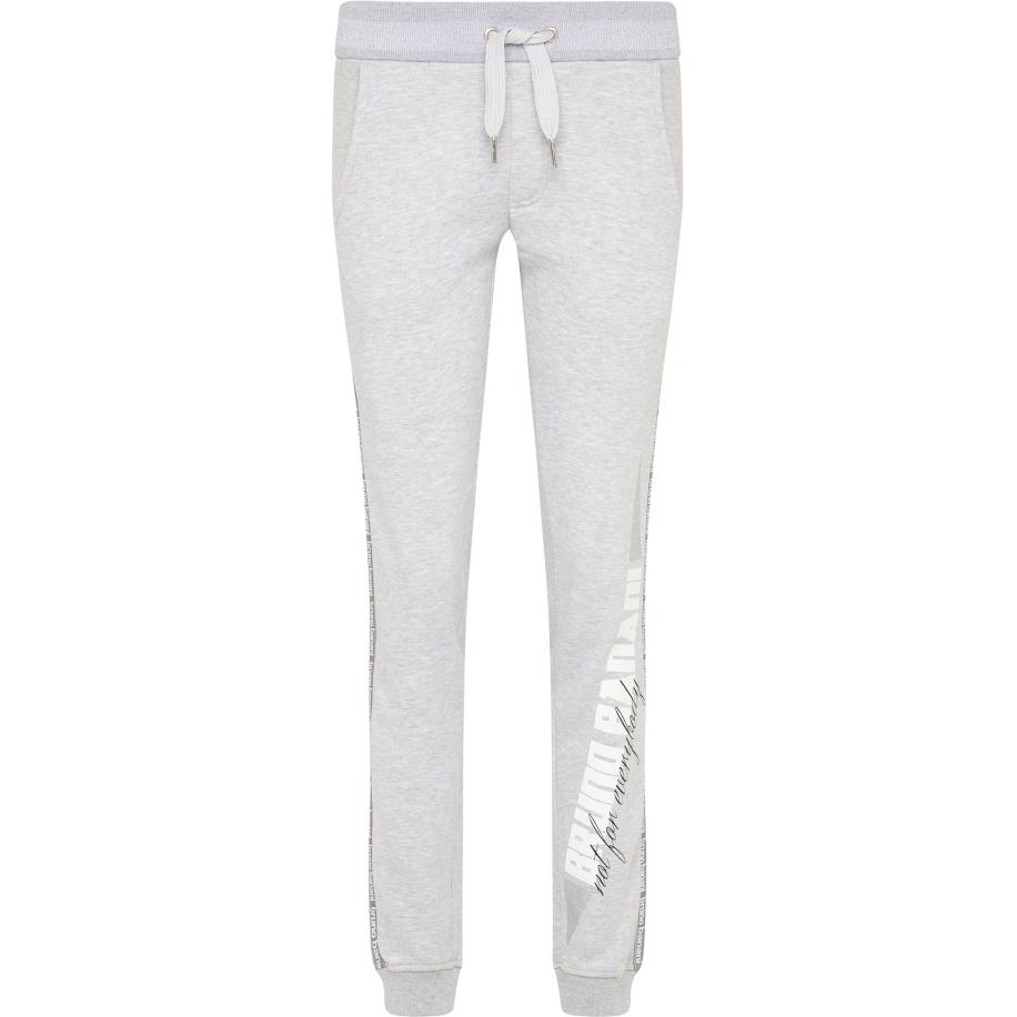 Bruno Banani Bruno Banani Broek Gonzales grijs gemêleerd / zwart / wit -