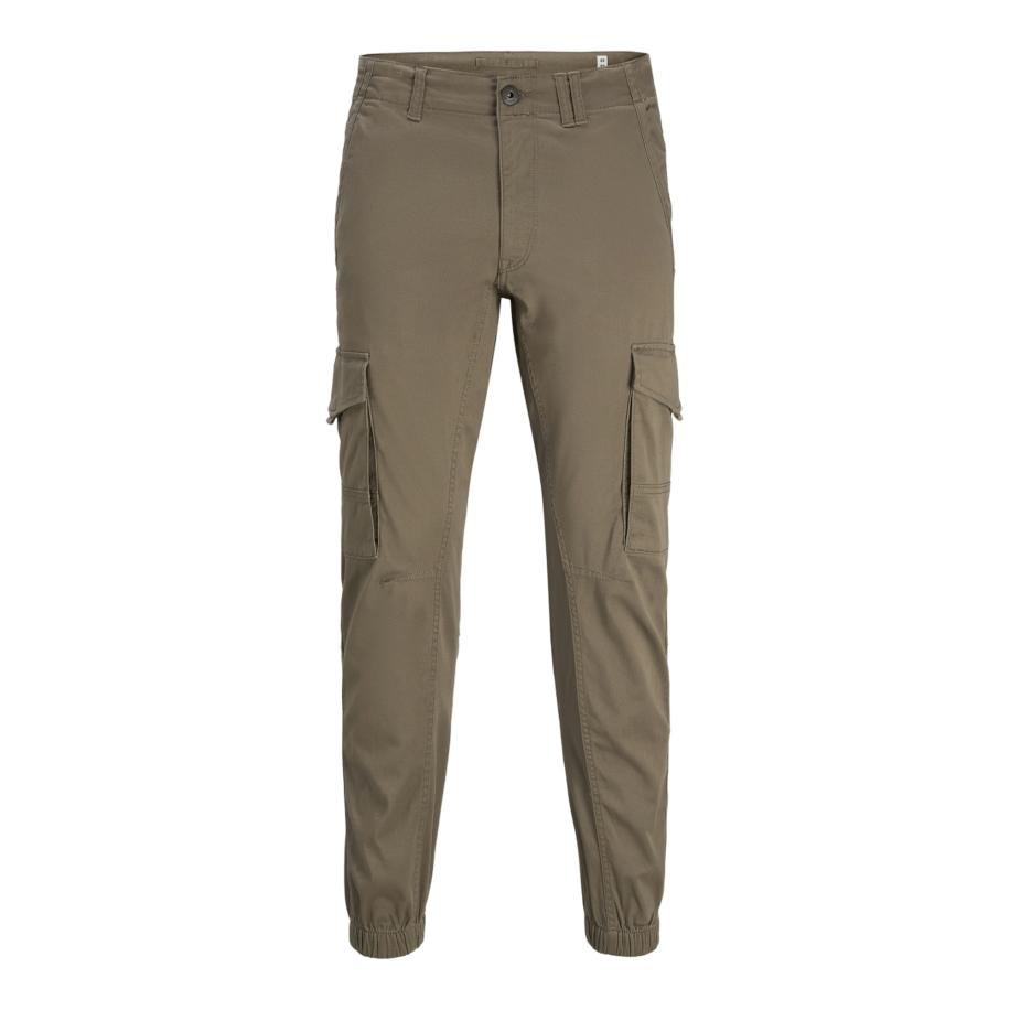 JACK & JONES Cargobroek JJIPaul JJFlake aardetinten Grijs