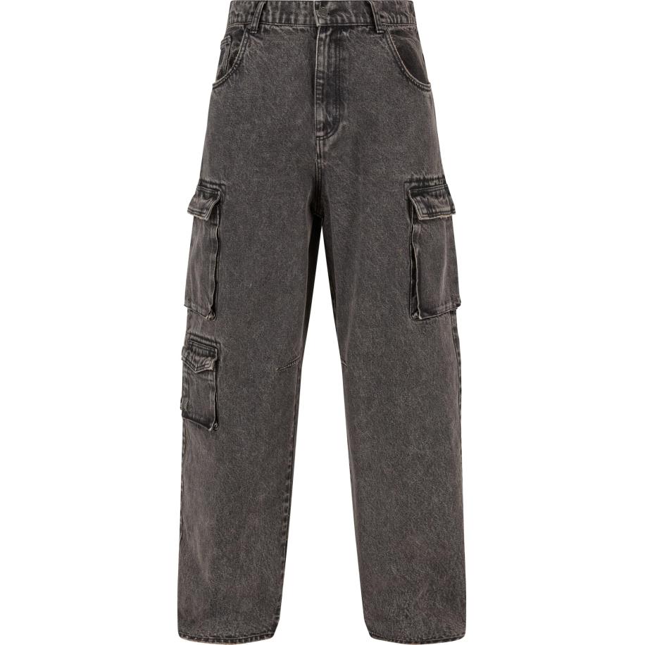 Karl Kani Karl Kani Cargobroek grey denim -