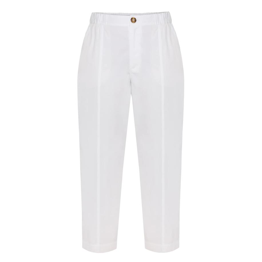 TATUUM Broek wit Wit