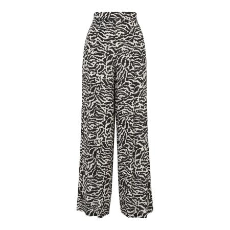 Guido Maria Kretschmer Guido Maria Kretschmer Women Bandplooibroek Mila zwart / wit