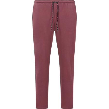 Charles Colby Sweatpants donkerrood, Effen