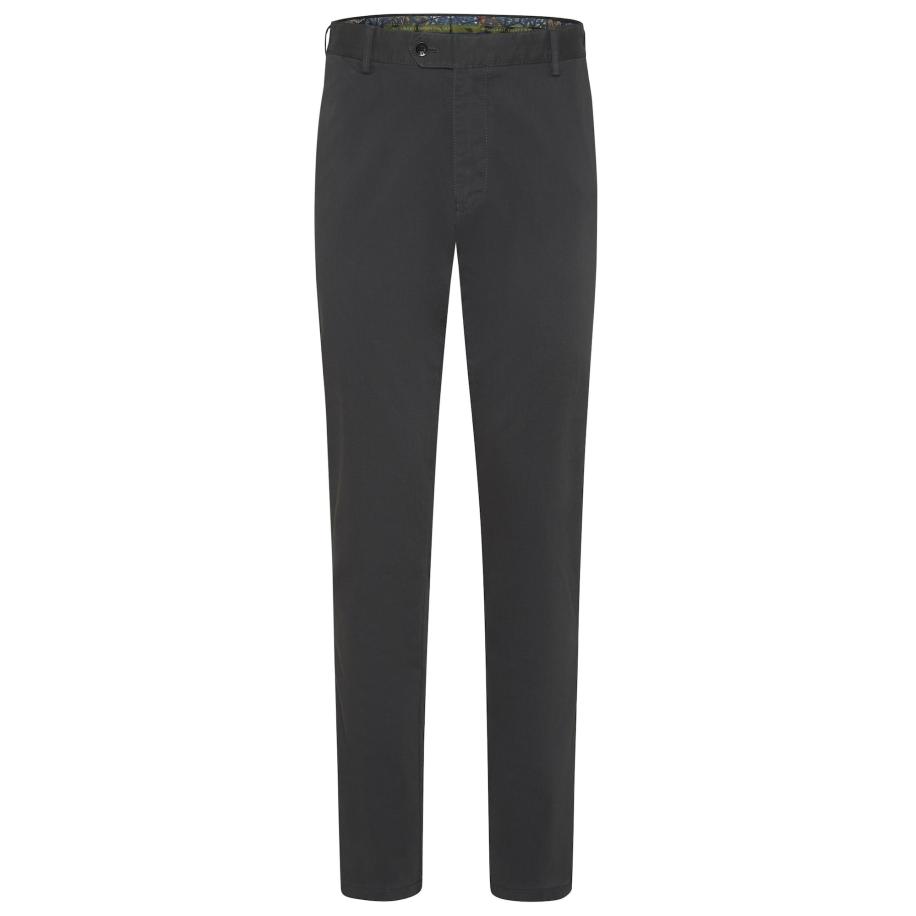 Meyer MEYER Chino Oslo blauw / bruin / geel / antraciet -